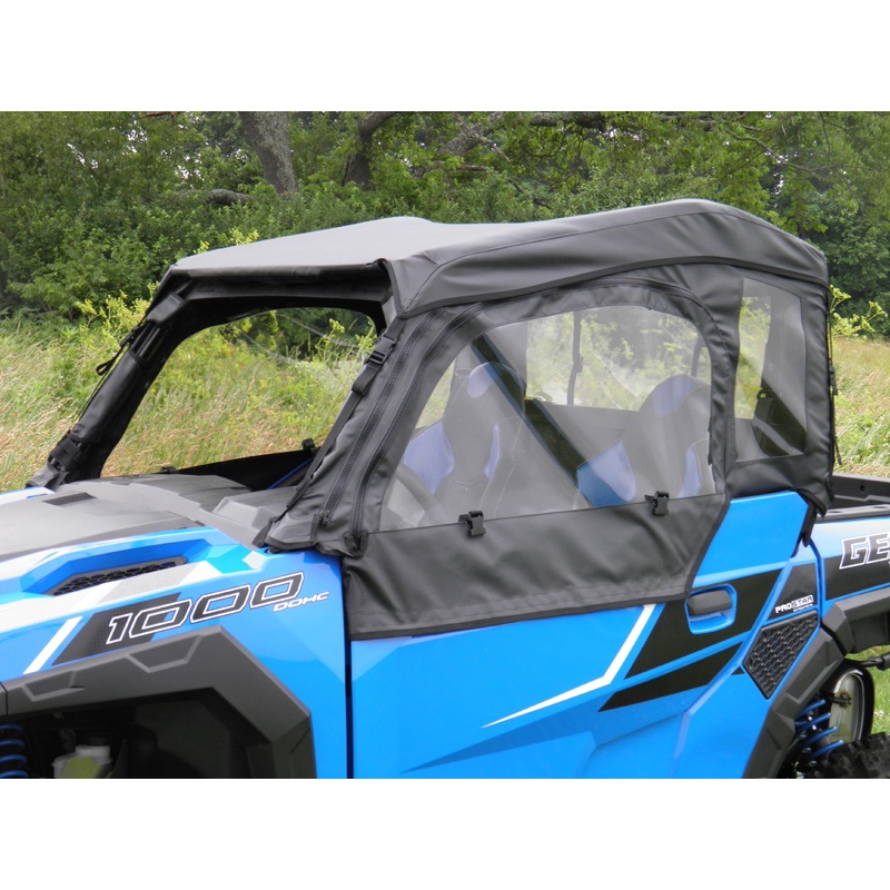 Polaris General - Full Cab Enclosure for Hard Windshield