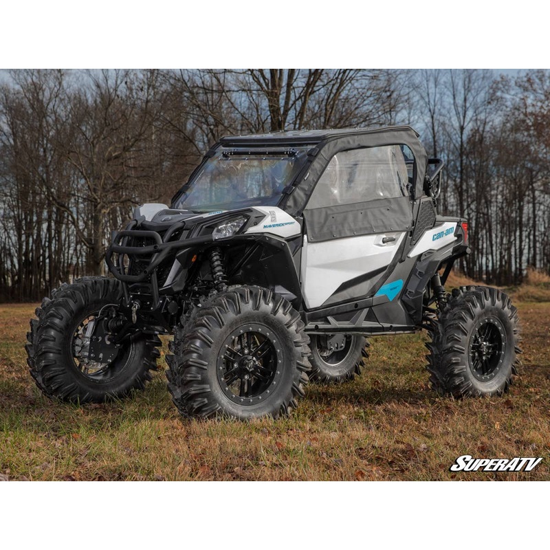 SuperATV Can-Am Maverick Sport Primal Soft Cab Enclosure Upper Doors