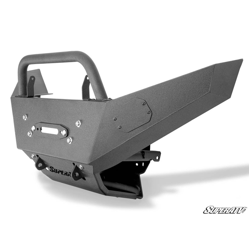 SuperATV Polaris Ranger XP 1000 12,000 LB. Winch-Ready Front Bumper