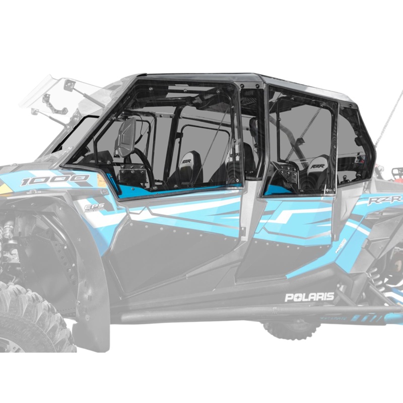 SuperATV Polaris RZR XP 4 Turbo Hard Cab Enclosure Upper Doors