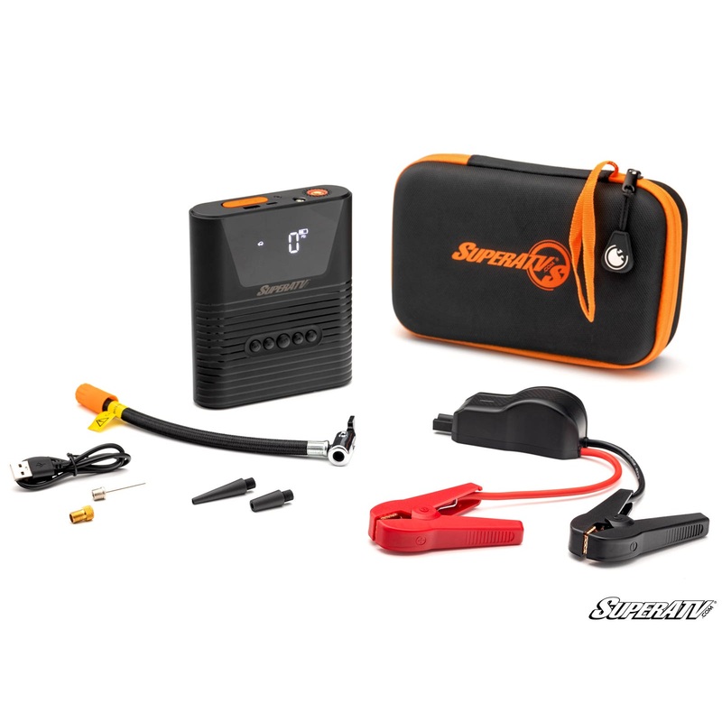 SuperATV Jump Starter with Air Compressor