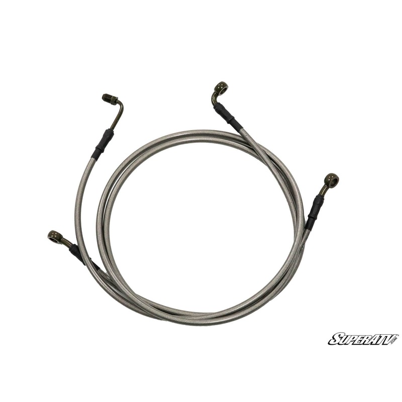 SuperATV Polaris RZR Extended Front/Rear Brake Lines