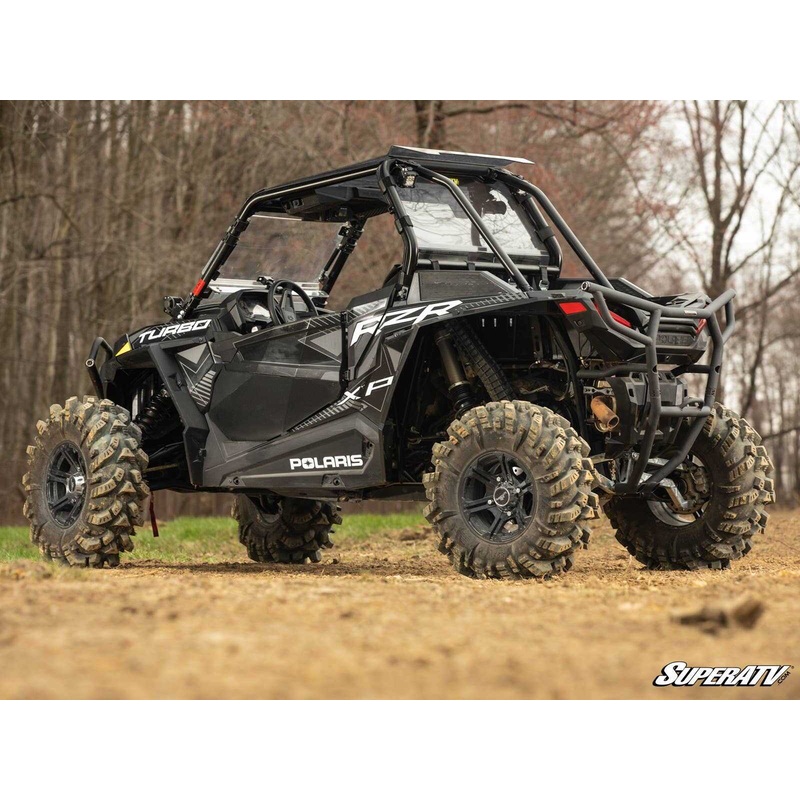 SuperATV Polaris RZR Turbo S Rear Bumper With Receiver Hitch