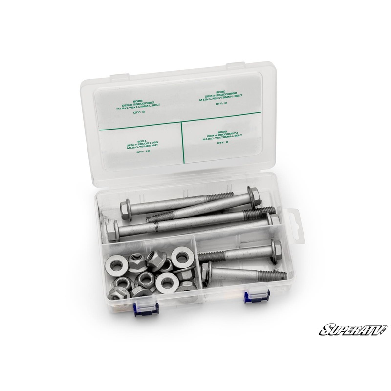 SuperATV Up & Running Can-Am Maverick X3 Suspension Bolt Kit