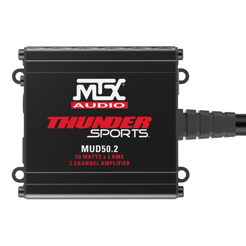 100-Watt Rms 2-Channel Powersports Amplifier