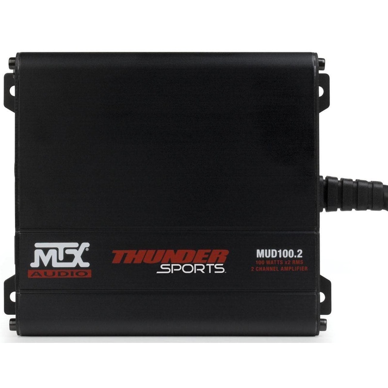 200-Watt Rms 2-Channel Powersports Amplifier