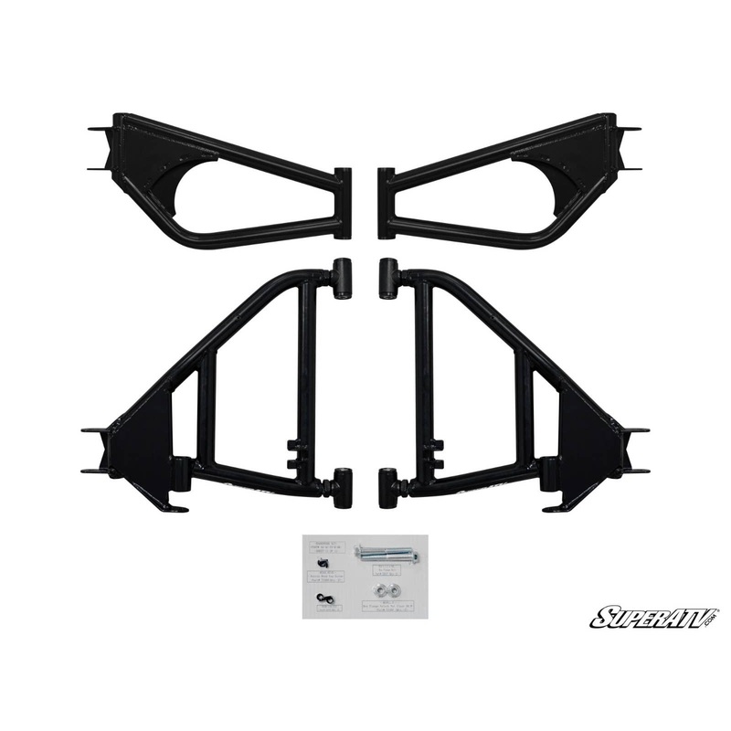 SuperATV Arctic Cat Wildcat Sport High Clearance Rear A-Arms