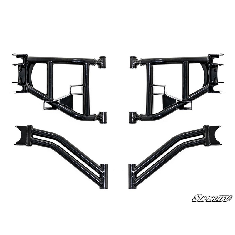 SuperATV Can-Am Commander High Clearance 1.5" Rear Offset A-Arms