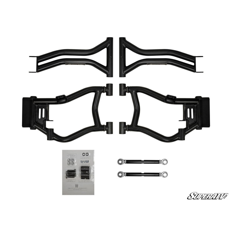 SuperATV Polaris RZR 4 800 High Clearance 1.5" Rear Offset A-Arms