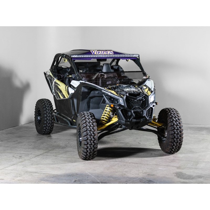 Can-am Maverick X3 No Intrusion Full Tilting 1/4" Scratch Resistant Windshield