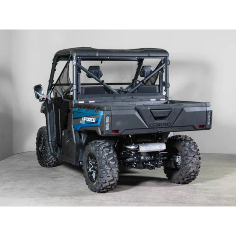 CFMoto UForce 1000 3/16" Scratch Resistant Back UTV Windshield - Pro Fit Frame
