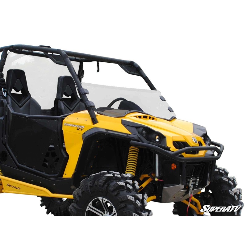 SuperATV Can-Am Commander Half Windshield