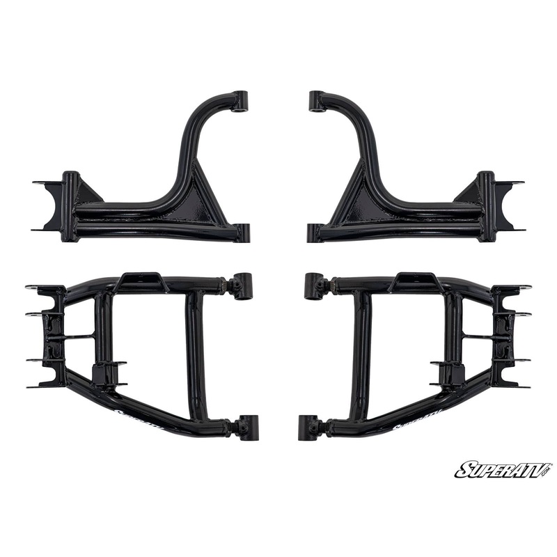 SuperATV Can-Am Defender High Clearance 2" Rear Offset A-Arms