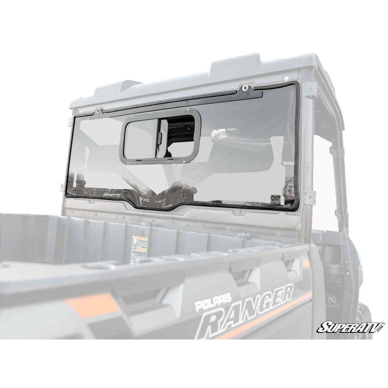 SuperATV Polaris Ranger XP1000 Sliding Rear Windshield