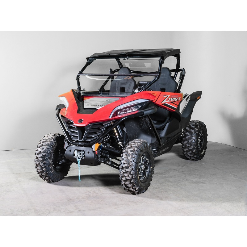 TERRARIDER CF MOTO ZFORCE 950 TILTING UTV WINDSHIELD - SCRATCH RESISTANT 1/4