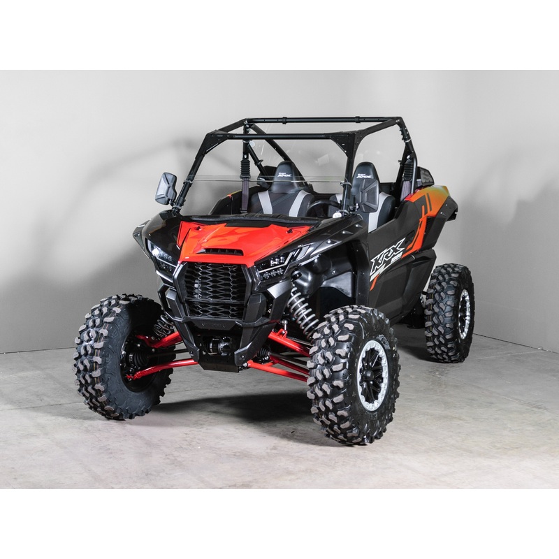 TERRARIDER KAWASAKI KRX 1000 (2022+) HALF UTV WINDSHIELD - SCRATCH RESISTANT 1/4