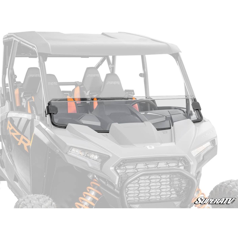 SuperATV 2024+ Polaris RZR XP Half Windshield