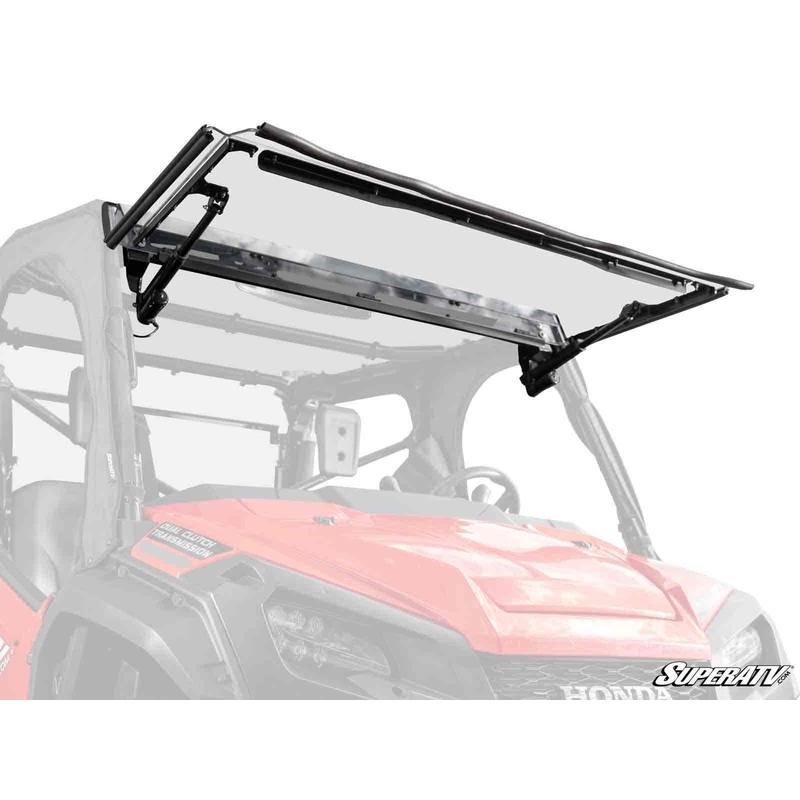 SuperATV Honda Pioneer 1000 MaxDrive Power Flip Windshield