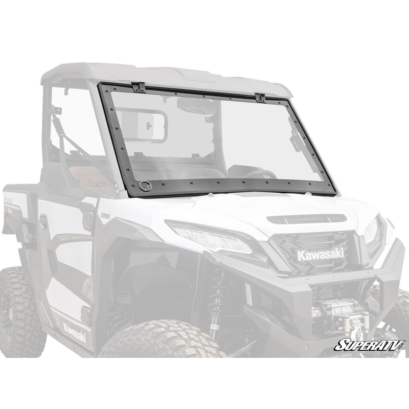 SuperATV Kawasaki Ridge MaxDrive Power Flip Windshield