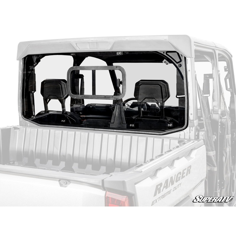 SuperATV Polaris Ranger XD 1500 Sliding Rear Windshield