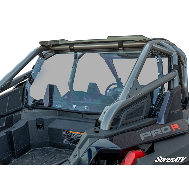 SuperATV Polaris RZR Pro R Rear Windshield