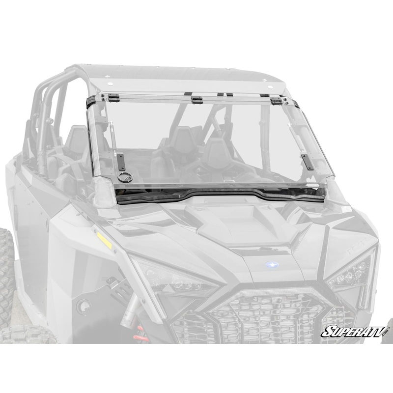 SuperATV Polaris RZR PRO XP Scratch Resistant Flip Windshield
