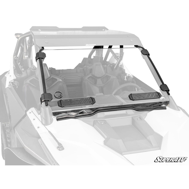 SuperATV Polaris RZR PRO XP Scratch Resistant Vented Full Windshield