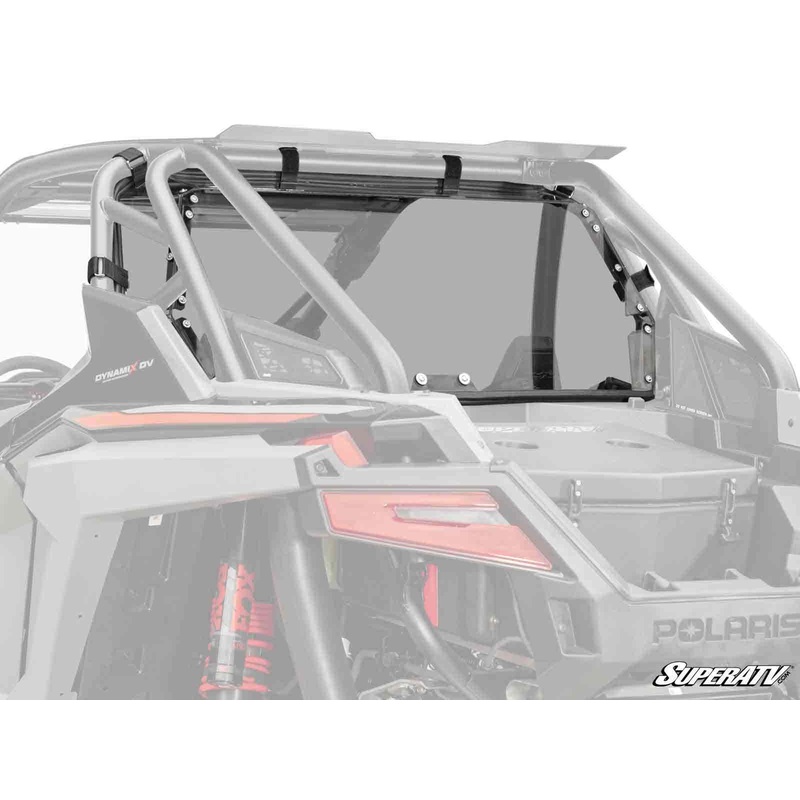 SuperATV Polaris RZR Turbo R Rear Windshield