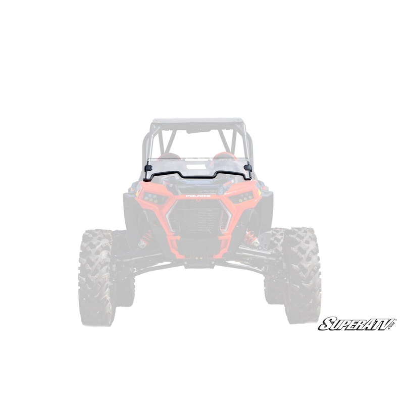 SuperATV Polaris RZR Turbo S Half Windshield