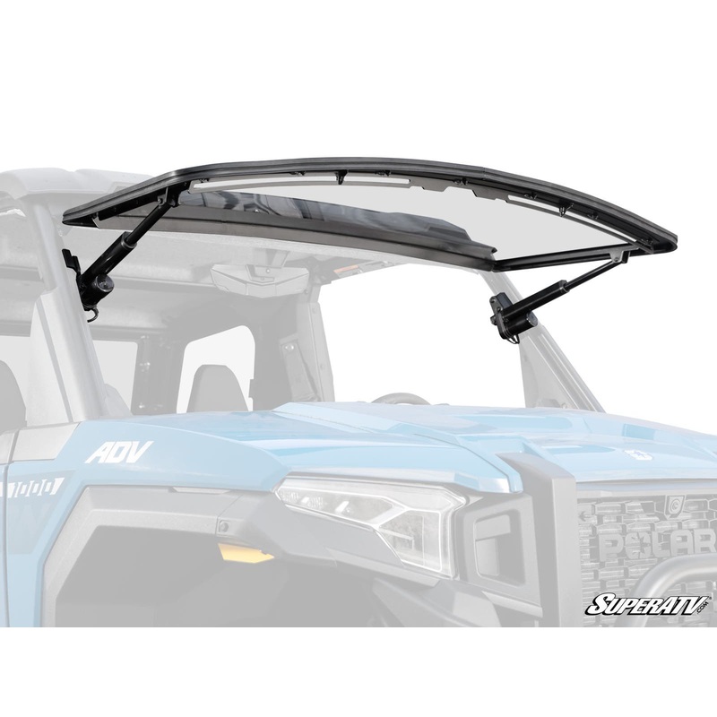 SuperATV Polaris Xpedition MaxDrive Power Flip Windshield