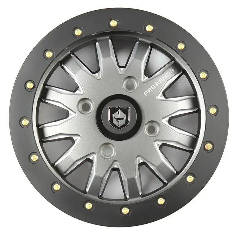 Pro Armor 4x137 Halo Milled Wheel - 15 x 7