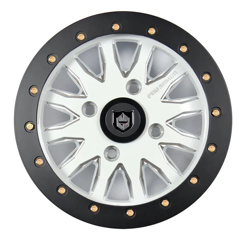 Pro Armor 4x156 Halo Milled Wheel - 15 x 7
