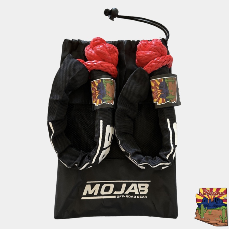 Soft Shackle 3/8'' x 19''  with sleeve and bag (Set of 2 Shackles) (Lifetime Warranty)