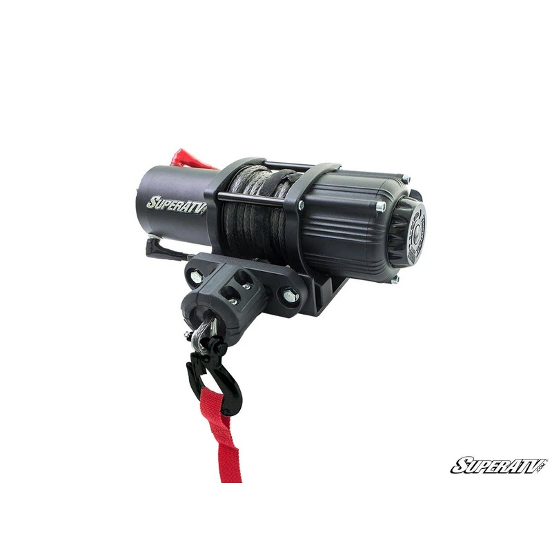 SuperATV 4500 LB UTV/ATV Winch with Wireless Remote and Synthetic Rope