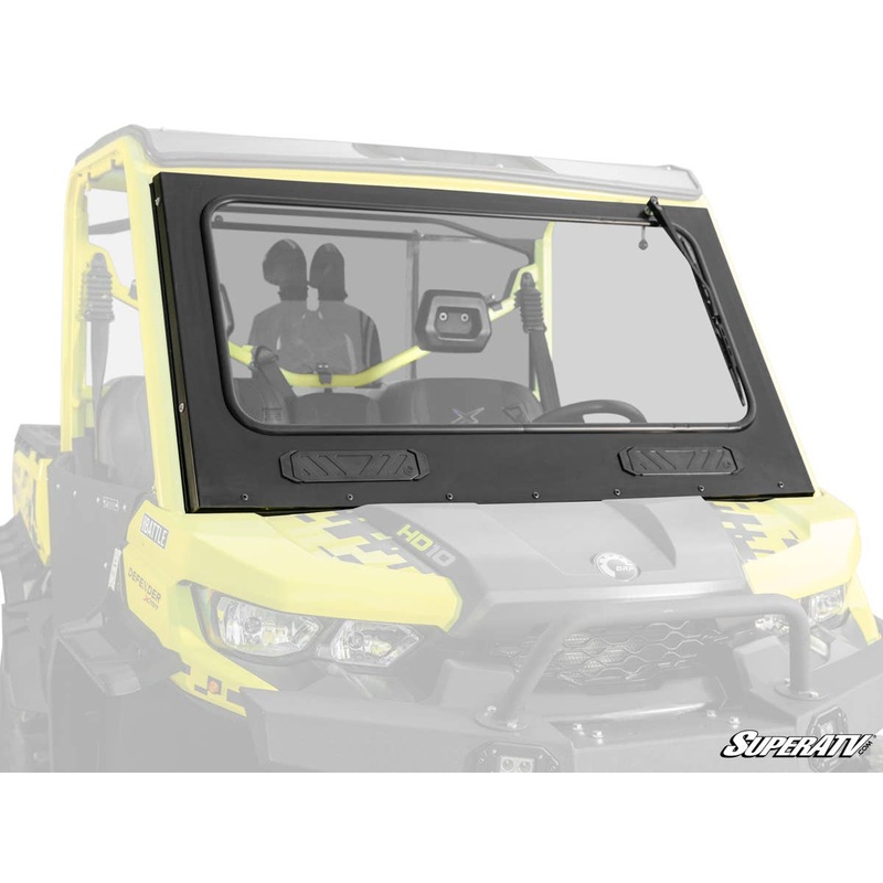 SuperATV Can-Am Defender Glass Windshield