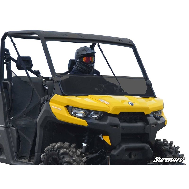 SuperATV Can-Am Defender Half Windshield