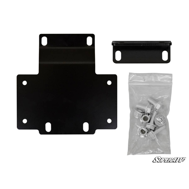 SuperATV Honda Pioneer 1000 Winch Mounting Plate