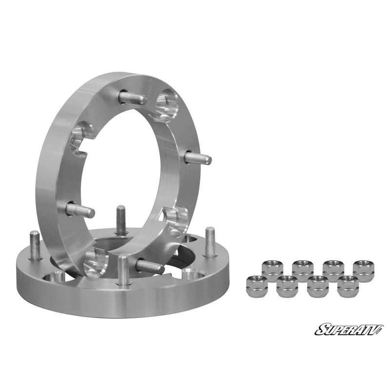SuperATV Polaris 3/8" Studs 12MM Wheels Wheel Adapters