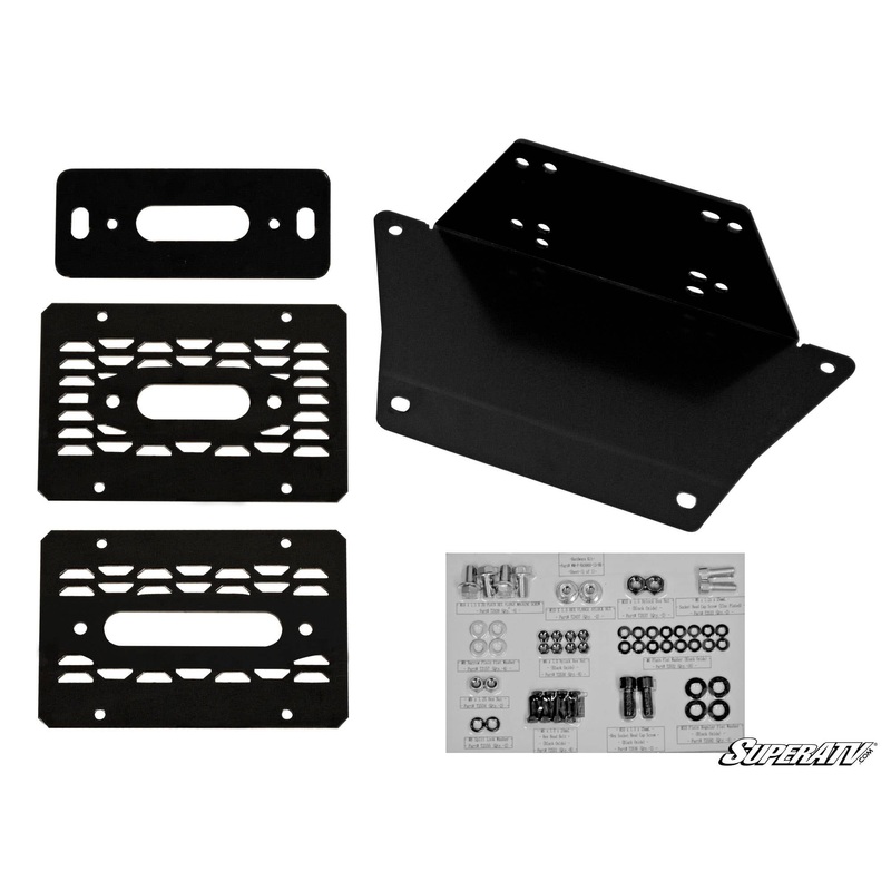 SuperATV Polaris Ranger XP 570 Winch Mounting Plate