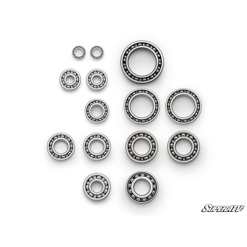 SuperATV Polaris RZR XP Turbo Premium Transmission Bearing Upgrade Kit