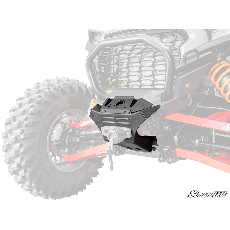 SuperATV Polaris RZR XP Winch Mount