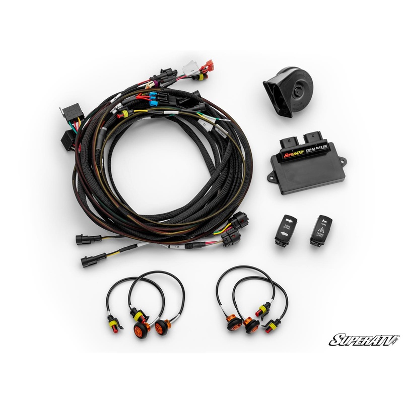 SuperATV Polaris RZR XP 1000 Deluxe Self-Canceling Turn Signal Kit