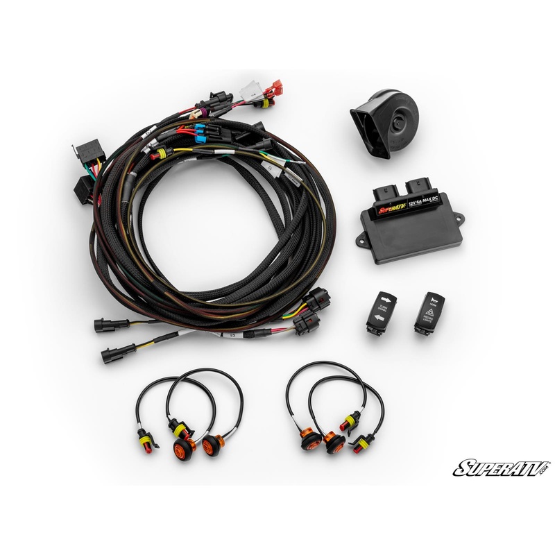 SuperATV Polaris RZR XP Deluxe Self-Canceling Turn Signal Kit