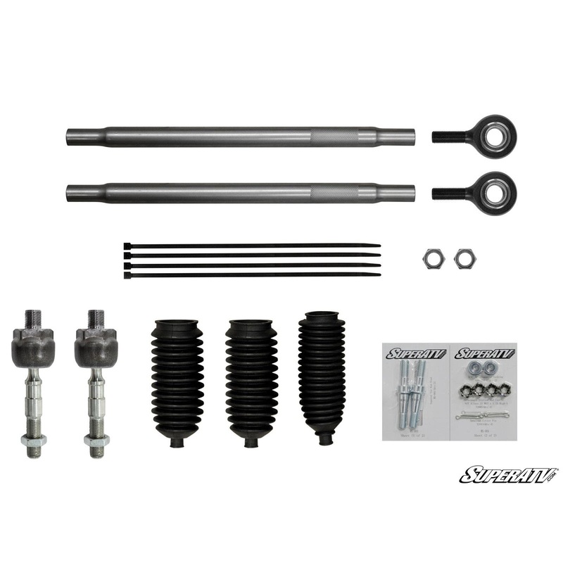 SuperATV Polaris RZR XP Turbo S Heavy Duty Tie Rod Kit