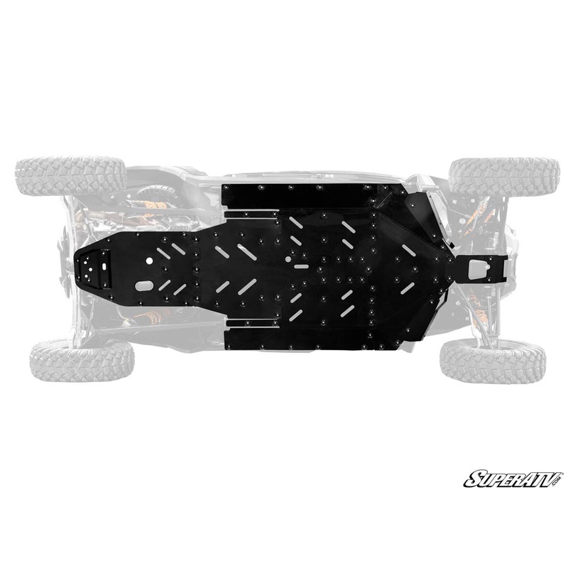 SuperATV 2024 Polaris RZR XP 4 Full Skid Plate