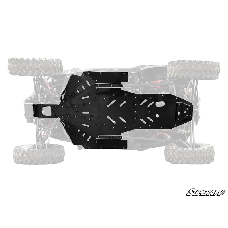 SuperATV 2024+Polaris RZR XP Full Skid Plate