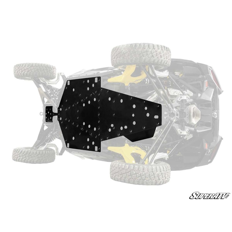 SuperATV Can-Am Maverick R Full Skid Plate