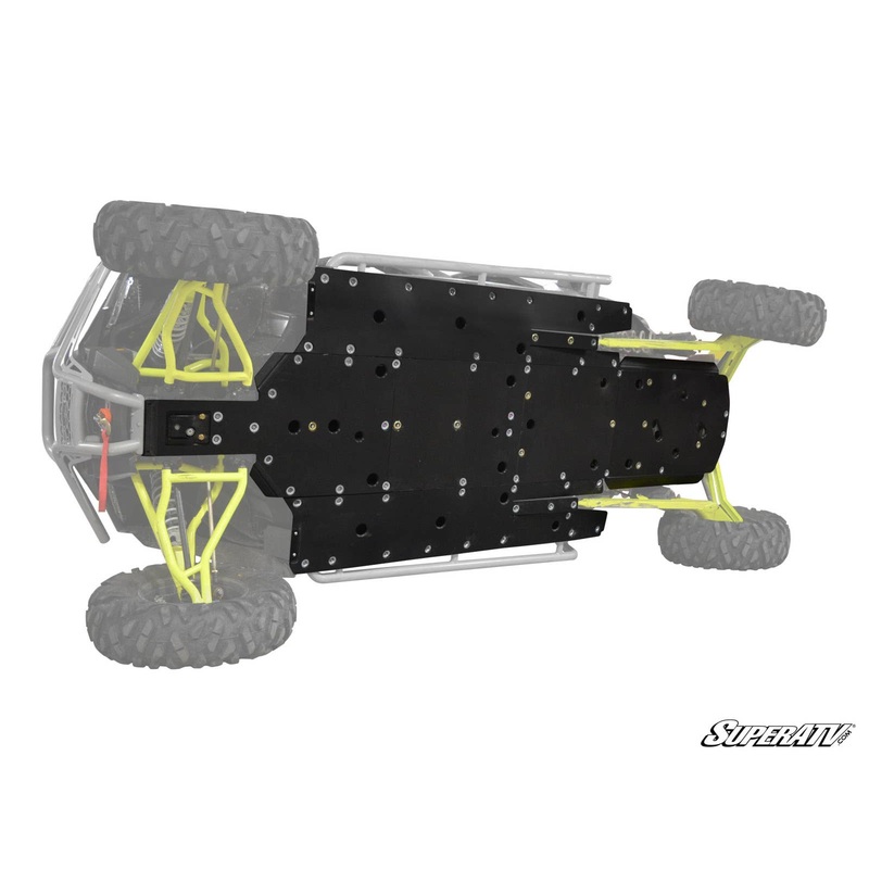 SuperATV Polaris RZR XP 4 1000 Full Skid Plate