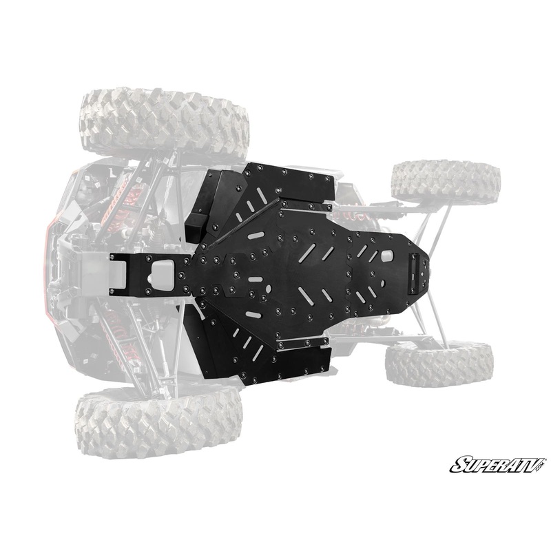 SuperATV Polaris RZR XP Full Skid Plate