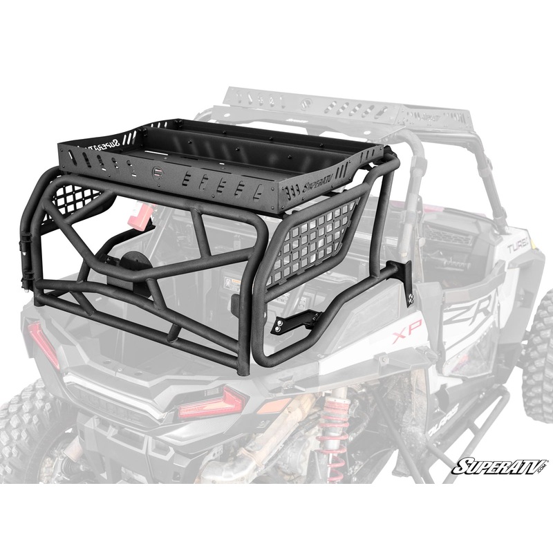 SuperATV Polaris RZR XP Turbo Outfitter Sport Bed Rack